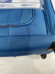 Travelpro Luggage Maxlite 5 Softside Lightweight Rolling Underseat Compact Carry on Upright 2 Wheel Bag, Men and Women - Azure Blue/15-Inch
