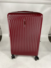 Travelpro Maxlite Air Hardside Expandable Luggage, 8 Spinner Wheels, Lightweight Hard Shell Polycarbonate - Cabernet/Checked-Medium 25-Inch