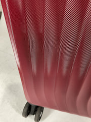Travelpro Maxlite Air Hardside Expandable Luggage, 8 Spinner Wheels, Lightweight Hard Shell Polycarbonate - Cabernet/Checked-Medium 25-Inch