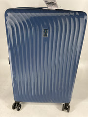 Travelpro Maxlite Air Hardside Expandable Luggage, 8 Spinner Wheels, Lightweight Hard Shell Polycarbonate - Ensign Blue/Checked-Medium 25-Inch