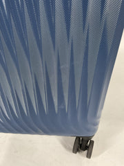 Travelpro Maxlite Air Hardside Expandable Luggage, 8 Spinner Wheels, Lightweight Hard Shell Polycarbonate - Ensign Blue/Checked-Medium 25-Inch
