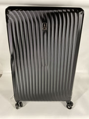 Travelpro Maxlite Air Hardside Expandable Luggage, 8 Spinner Wheels, Lightweight Hard Shell Polycarbonate - Black/Checked-Large 28-Inch