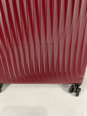 Travelpro Maxlite Air Hardside Expandable Luggage, 8 Spinner Wheels, Lightweight Hard Shell Polycarbonate - Cabernet/Checked-Large 28-Inch