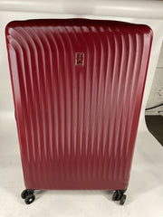 Travelpro Maxlite Air Hardside Expandable Luggage, 8 Spinner Wheels, Lightweight Hard Shell Polycarbonate - Cabernet/Checked-Large 28-Inch