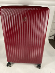 Travelpro Maxlite Air Hardside Expandable Luggage, 8 Spinner Wheels, Lightweight Hard Shell Polycarbonate - Cabernet/Checked-Large 28-Inch