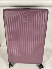 Travelpro Maxlite Air Hardside Expandable Luggage, 8 Spinner Wheels, Lightweight Hard Shell Polycarbonate - Orchid Pink Purple/Checked-Large 28-Inch