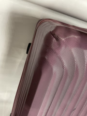 Travelpro Maxlite Air Hardside Expandable Luggage, 8 Spinner Wheels, Lightweight Hard Shell Polycarbonate - Orchid Pink Purple/Checked-Large 28-Inch