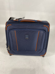 Travelpro Crew Versapack Carry-on 2 Wheel Upright Rolling Tote, 14-Inch Laptop or Tablet Pocket, Men and Women, Jet Black, 16.5-Inch - Patriot Blue/One Size