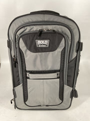 Travelpro Unisex-Adult Bold Softside Expandable Rollaboard Upright Luggage - Grey/Black/Checked-Medium 25-Inch