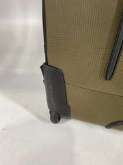 Travelpro Unisex-Adult Bold Softside Expandable Rollaboard Upright Luggage - Olive/Black/Checked-Medium 25-Inch