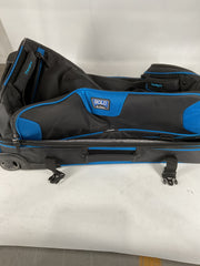 Travelpro Bold Drop Bottom Wheeled Rolling Duffel Bag - Blue/Black/30-Inch