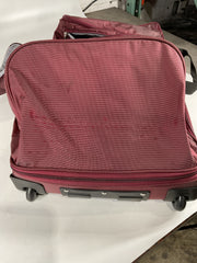 Travelpro Roadtrip 30 Drop-Bottom Rolling Duffel with Packing Cubes - Burgundy/30-Inch