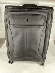 Travelpro Tourlite Softside Expandable Luggage with 4 Spinner Wheels, Lightweight Suitcase, Men and Women - Black/Checked-Large 29-Inch