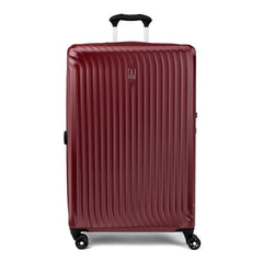 Travelpro Maxlite Air Hardside Expandable Luggage, 8 Spinner Wheels, Lightweight Hard Shell Polycarbonate - Cabernet/Checked-Large 28-Inch