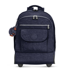 Kipling Sanaa Large Rolling Backpack - True Blue/One Size