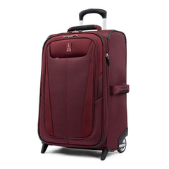 Travelpro Maxlite 5 Softside Expandable Upright 2 Wheel Luggage, Lightweight Suitcase, Men and Women - Burgundy/Carry-on 22-Inch