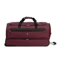 Travelpro Roadtrip 30 Drop-Bottom Rolling Duffel with Packing Cubes - Burgundy/30-Inch