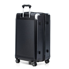 Travelpro Platinum Elite Hardside Expandable Spinner Wheel Luggage TSA Lock Hard Shell Polycarbonate Suitcase ( Shadow Black , Checked- Large 28-Inch ) Shadow Black Checked Large 28 Inch U3