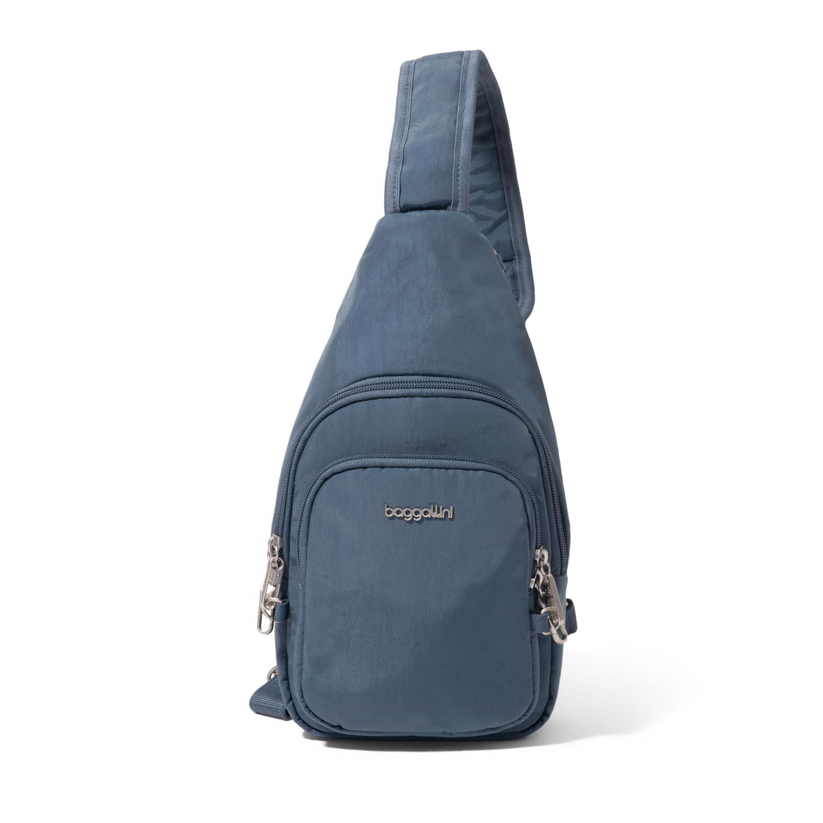 Baggallini Securtex Anti-Theft Daytripper Sling ( Mist , One Size ) Mist One Size U1