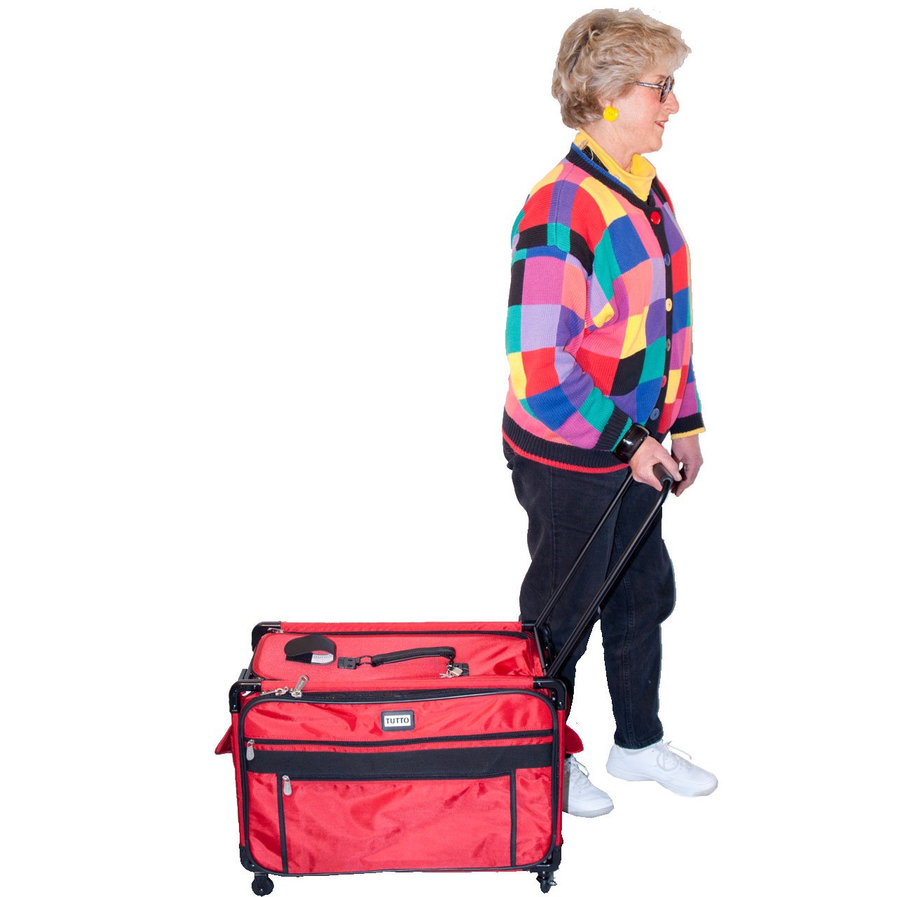 Tutto Machine On Wheels ( Red , 24-Inch ) Red 24 Inch U7