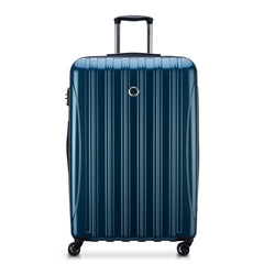 DELSEY Paris Helium Aero Hardside Expandable Luggage with Spinner Wheels ( Teal , Checked-Large 29 Inch ) Teal Checked Large 29 Inch U17