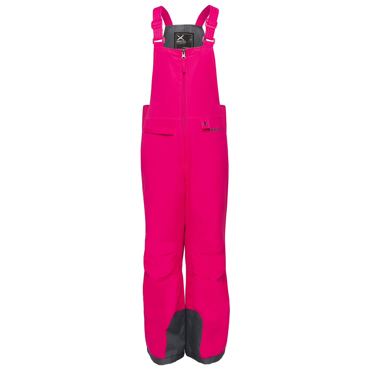 Arctix Kids Insulated Snow Bib Overalls ( Fuchsia , X-Large ) Fuchsia X Large U8