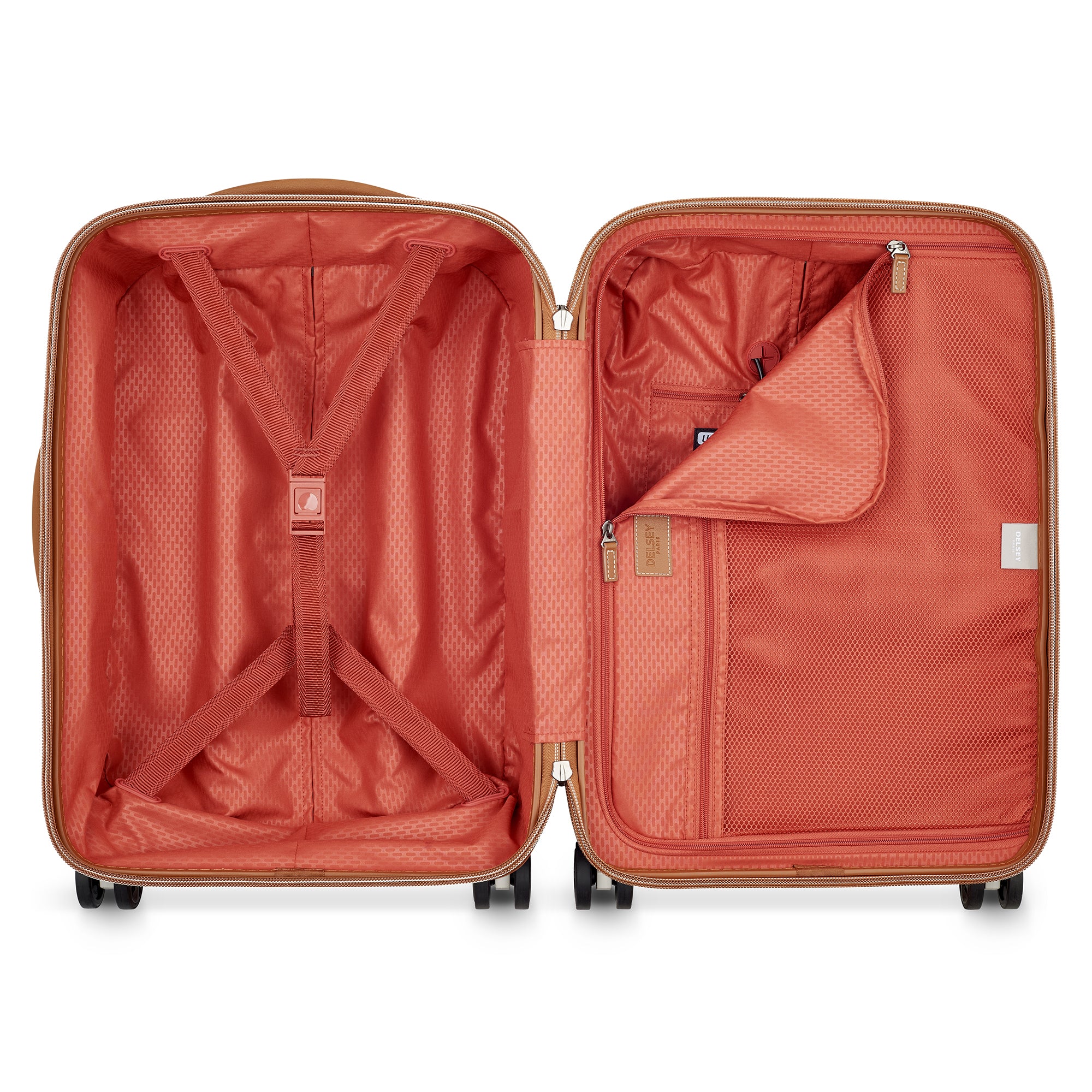 DELSEY Paris Chatelet Air 2.0 Hardside Luggage with Spinner Wheels ( Angora , Carry-on 21 Inch ) Angora Carry On 21 Inch U2