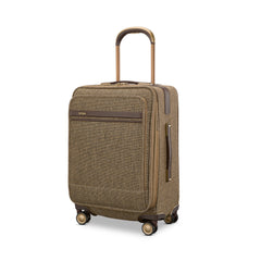 Hartmann Tweed Carry-On Expandable Spinner ( Tweed/Natural Leather , One Size ) Tweed/Natural Leather One Size U1