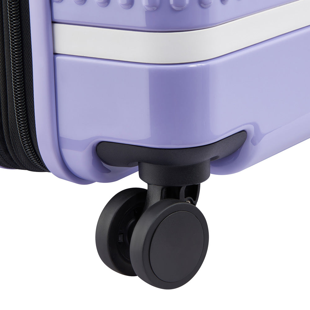 florence by mills x DELSEY PARIS Spin Me Away Expandable 20" Carry-On Spinner Upright ( Lavender , 20" Carry-On Spinner ) Lavender 20 Carry On Spinner U3