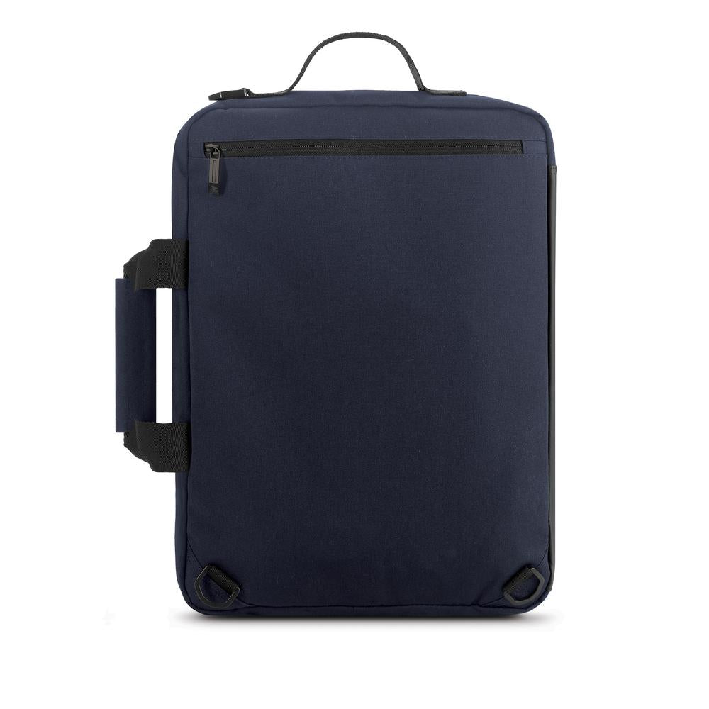Solo New York Duane Hybrid Briefcase 15.6” Laptop Bag w/ Tablet Pocket, Removable Shoulder Strap and Hideaway Backpack Straps ( Navy , One Size ) Navy One Size U1