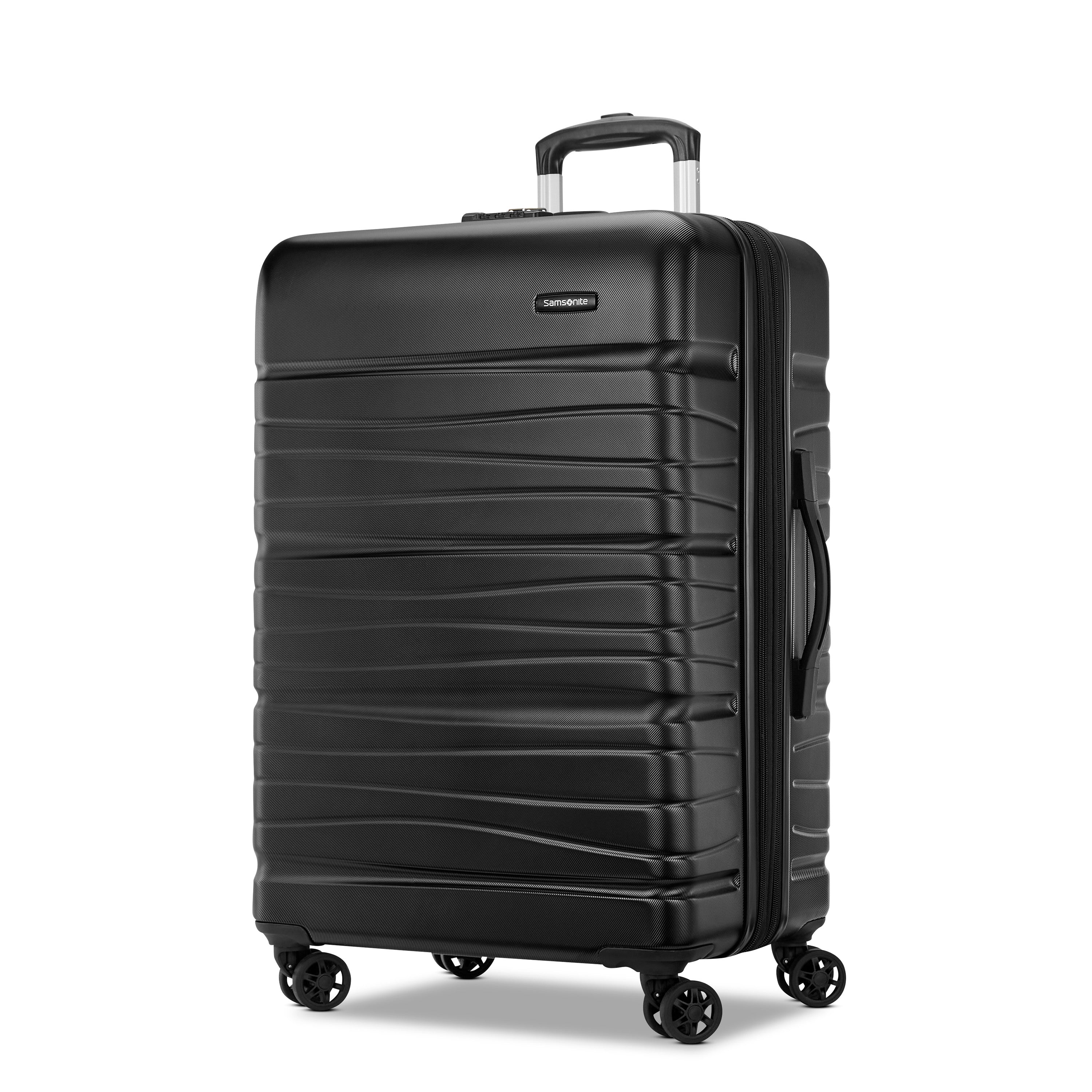 Samsonite Evolve SE Hardside Expandable Spinner Luggage Bass Black 3 PC SET CO M L U1