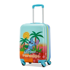 American Tourister Disney Carry-On 18-Inch Hardside Luggage with Spinner Wheels ( Stitch , Carry-On 18-Inch ) Stitch Carry On 18 Inch U1