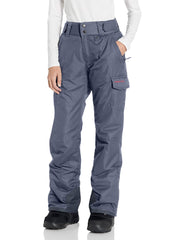 Arctix Women's Insulated Snowsports Cargo Pant ( Steel , 3X/27" Inseam ) Steel 3 X 27 Inseam U3