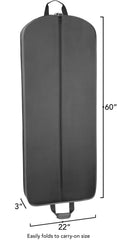 WallyBags 60" Deluxe Travel Garment Bag ( Graphite , 60-inch ) Graphite 60 Inch U2