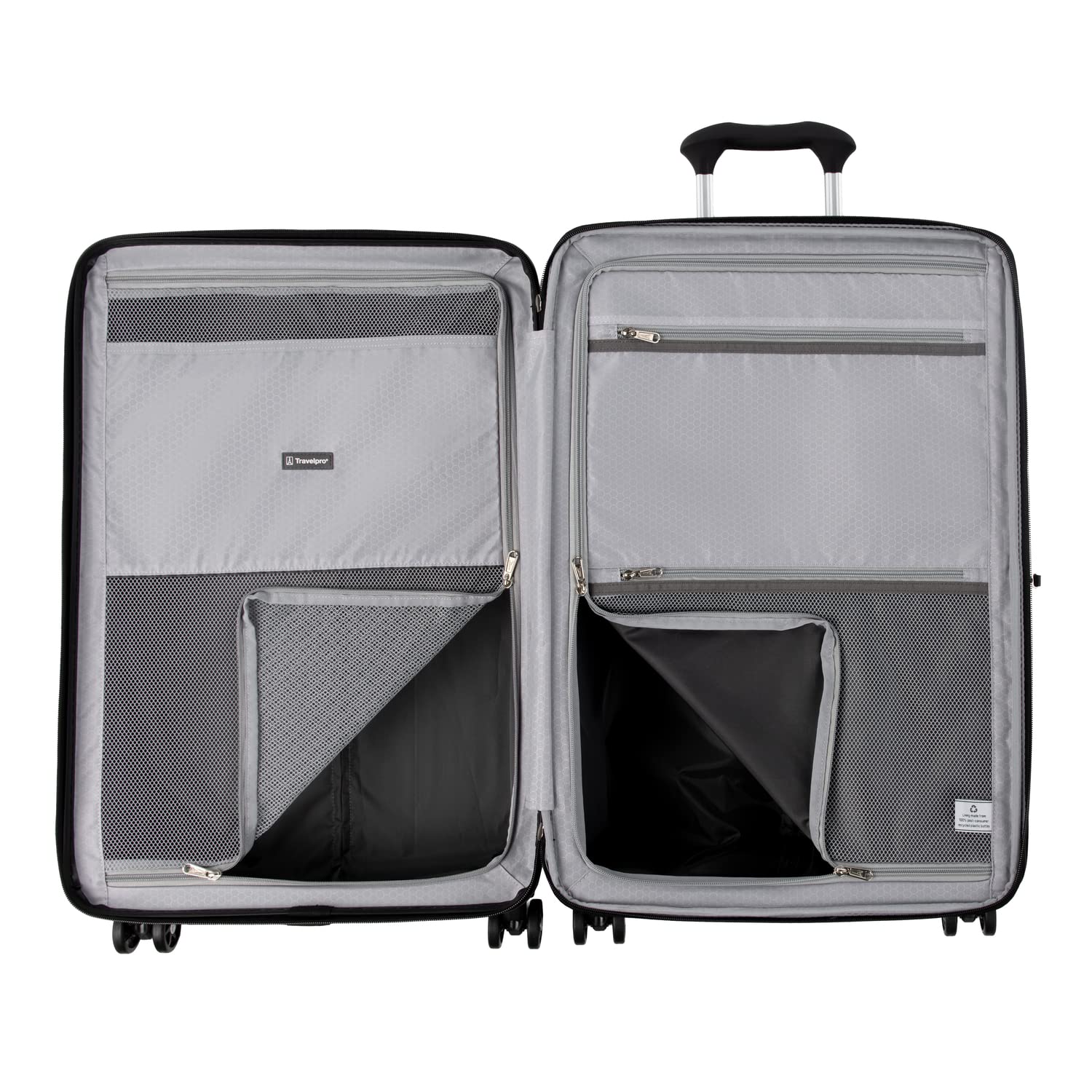 Travelpro Maxlite Air Hardside Expandable Luggage, 8 Spinner Wheels, Lightweight Hard Shell Polycarbonate U3