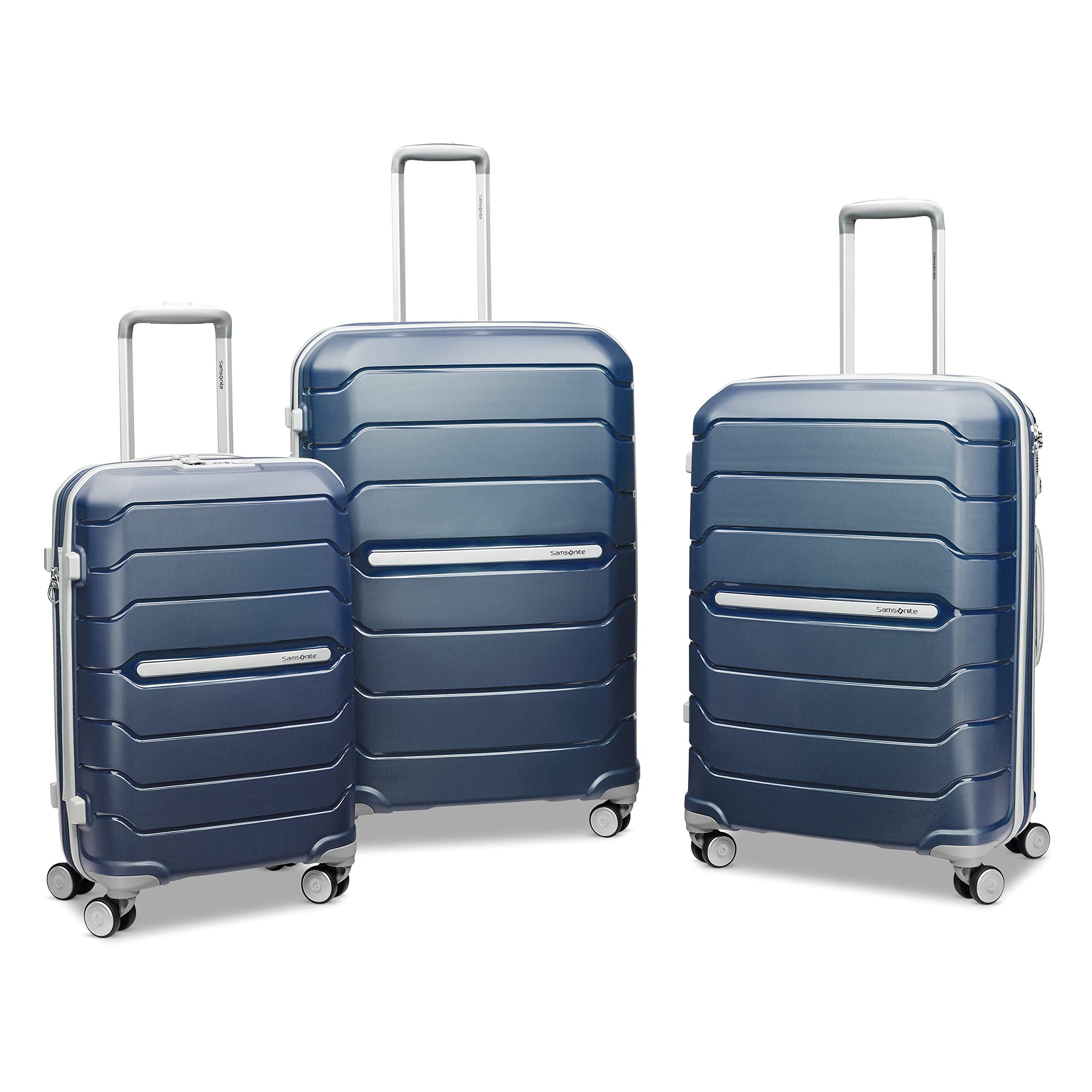 Samsonite Freeform Hardside Expandable with Double Spinner Wheels ( Navy , Carry-On 21-Inch ) Navy Carry On 21 Inch U11