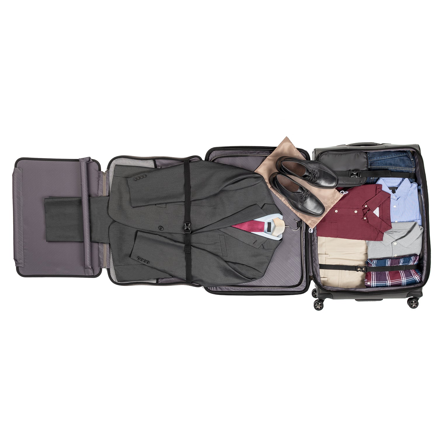 Travelpro Crew Versapack Softside Expandable Spinner Wheel Luggage U3