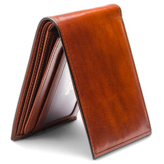Bosca Old Leather Continental I.D. Wallet ( Amber , One Size ) Amber One Size U2