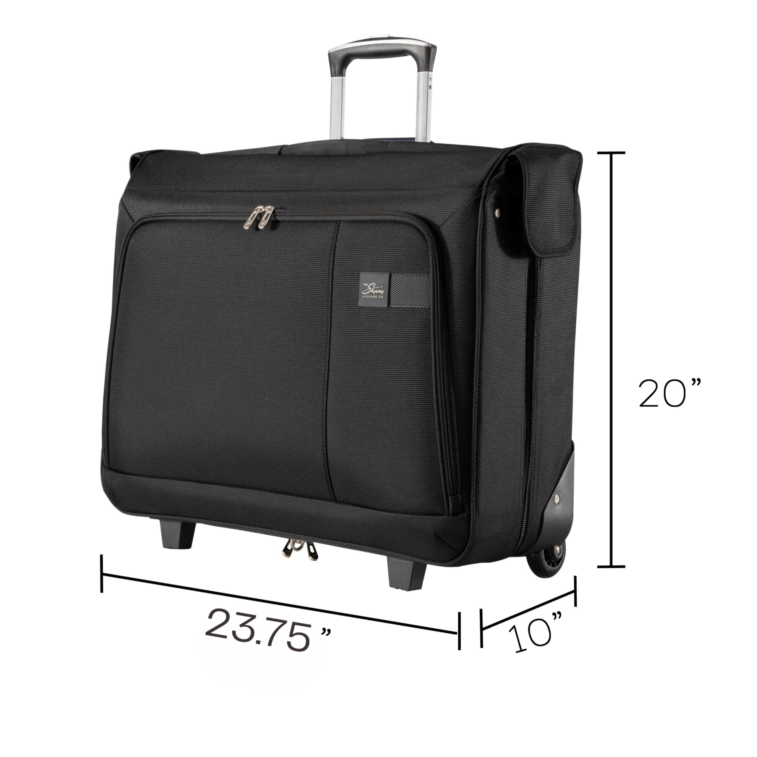Skyway Sigma 7.0 Rolling Garment Bag – Wrinkle-Free Suit Bag with Wheels, Durable Travel Bag for Suits, Dresses & Garment Organization   U1