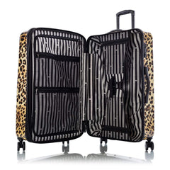 Heys America Leopard 30-Inch Hardside Spinner Luggage ( Brown Leopard , One Size ) Brown Leopard One Size U1