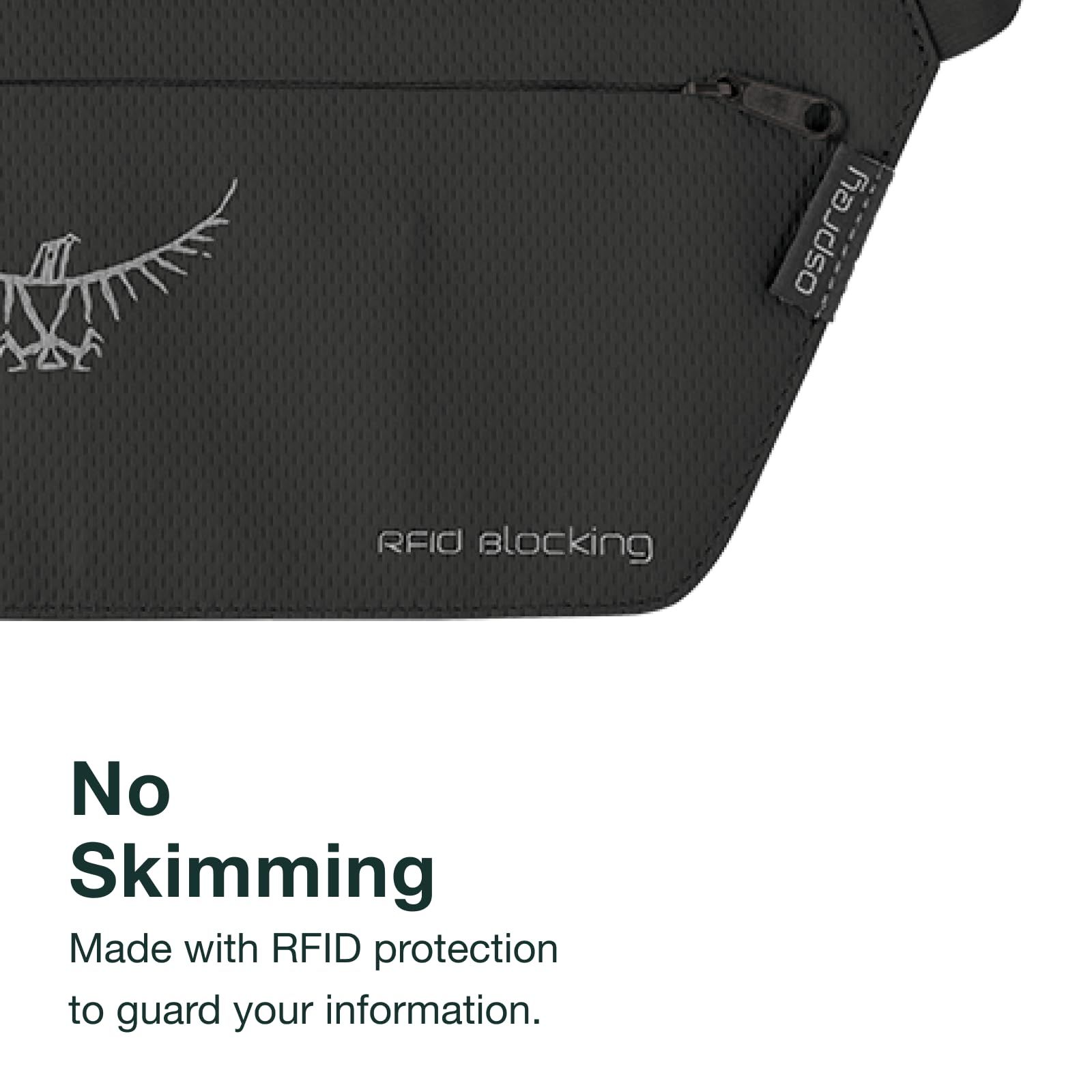 Osprey Stealth Wallet ( Black ) Black  U1
