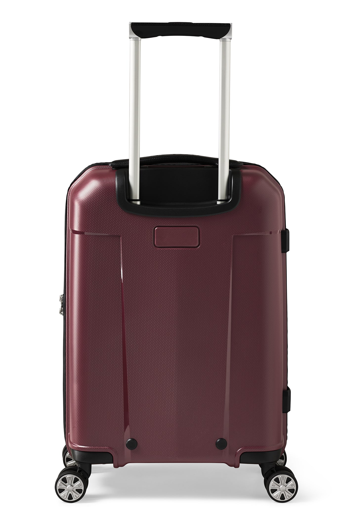 Ted Baker Flying Colours Hardside Trolley 4 Wheel Spinner, TSA Lock, Lightweight Suitcase, Men and Women ( Damson Berry , 20-Inch Carry-On ) Damson Berry 20 Inch Carry On U1