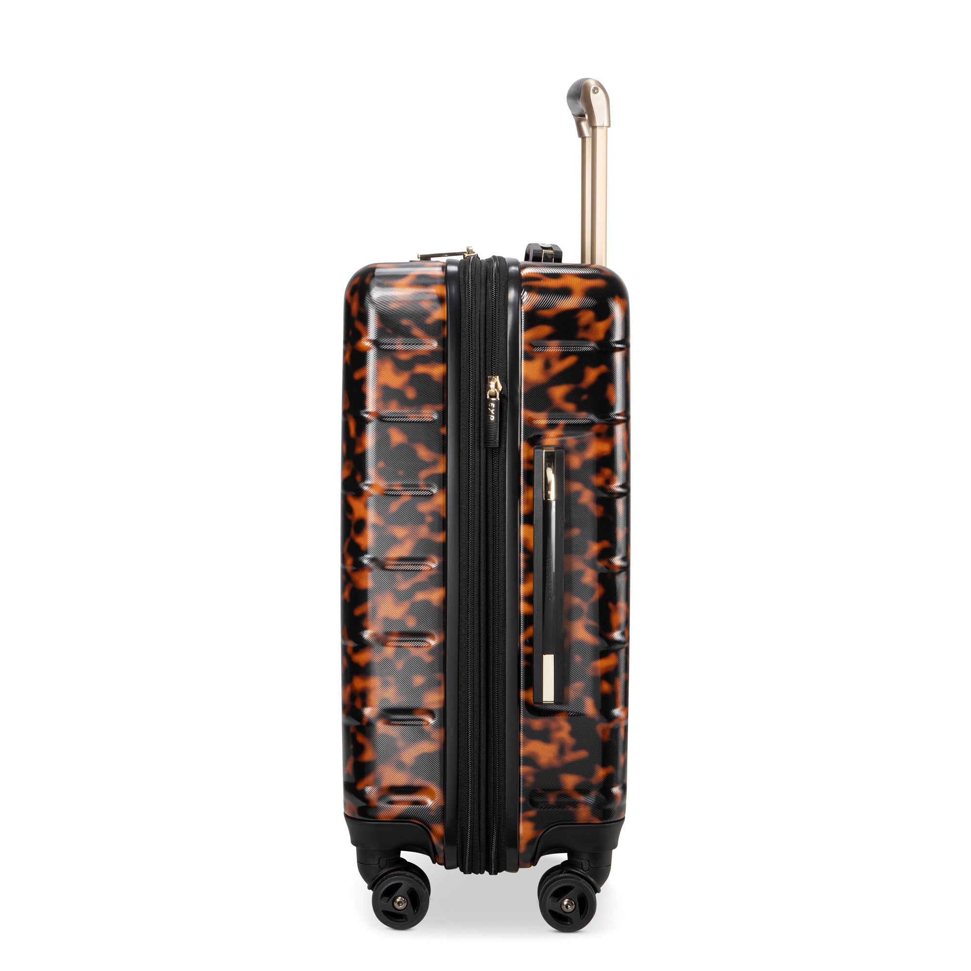 Ricardo Beverly Hills Cambria Hardside Luggage | Stylish Suitcase with Wheels for Effortless Travel, Expandable and Secure TSA-Locked Packing, 20-inch Carry-On, 22x14x9 ( Tortoise , Carry-On 20-Inch ) Tortoise Carry On 20 Inch U1