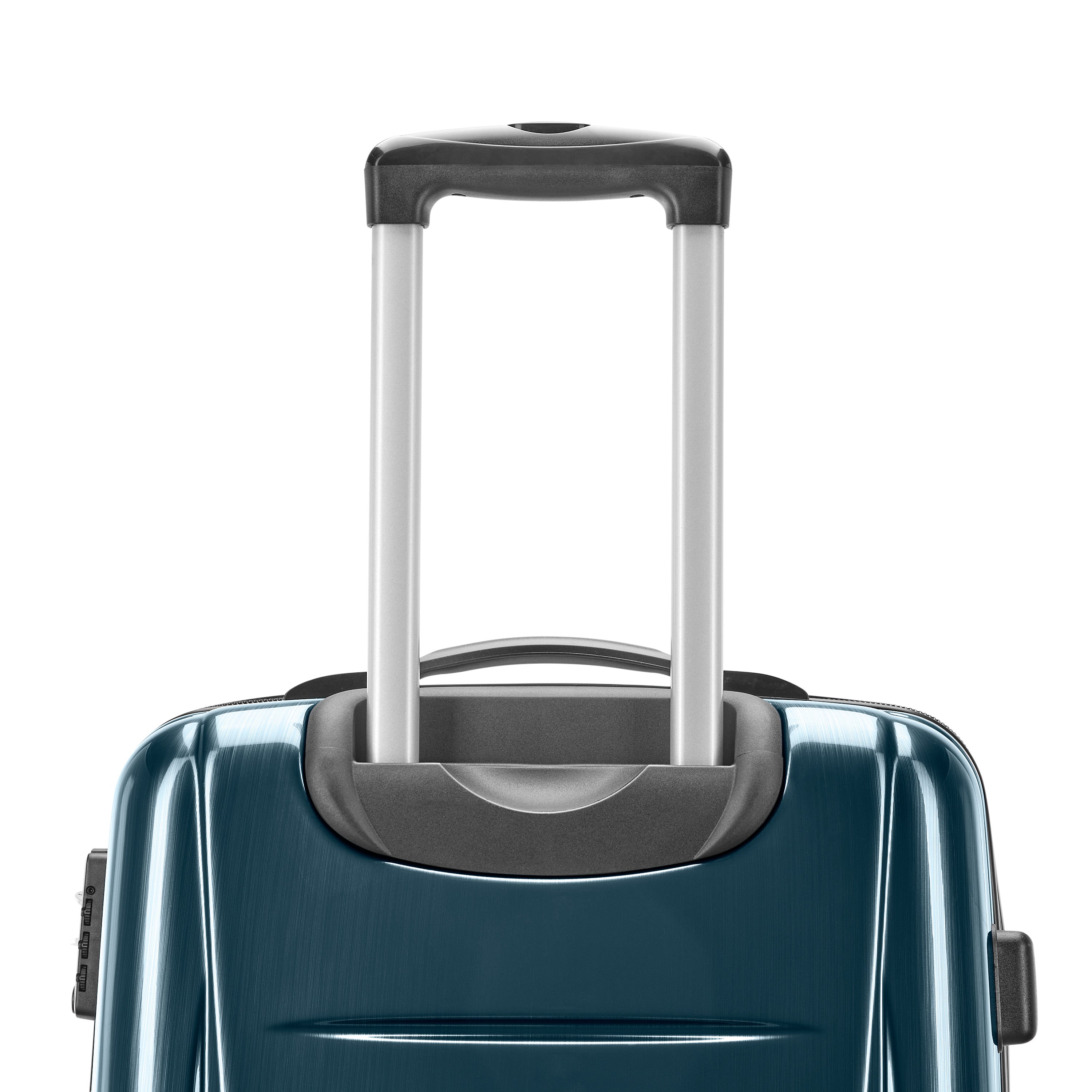 Samsonite Winfield 2 Checked-Medium 24-Inch Hardside Expandable Luggage with Spinner Wheels ( Teal , Checked-Medium 24-Inch ) Teal Checked Medium 24 Inch U9