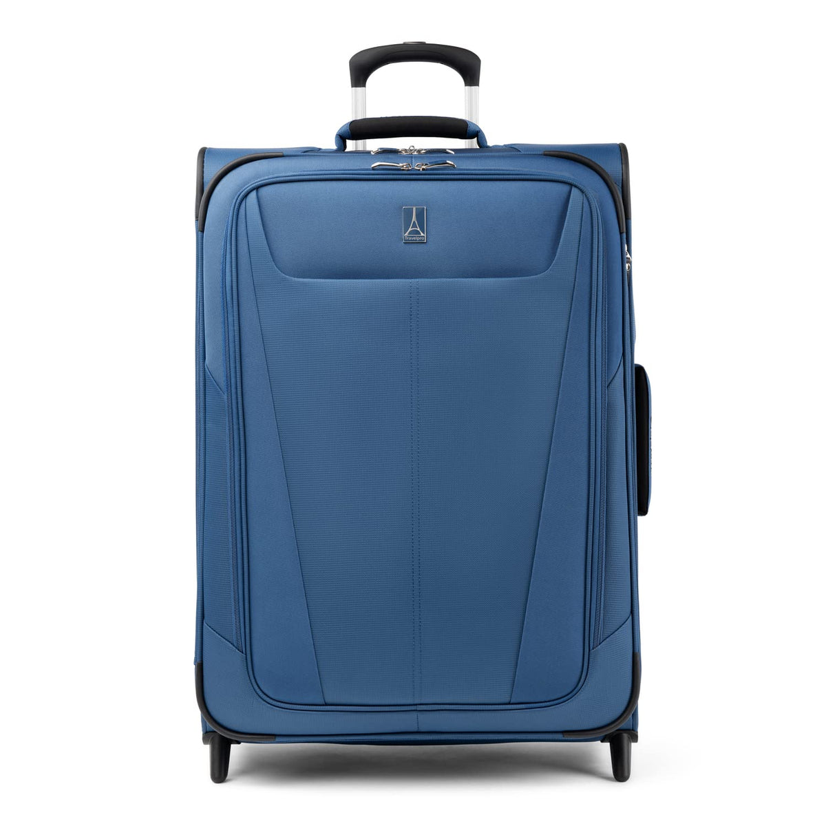 Travelpro Maxlite 5 Softside Expandable Upright 2 Wheel Luggage, Lightweight Suitcase, Men and Women ( Ensign Blue , Checked-Medium 26-Inch ) Ensign Blue Checked Medium 26 Inch U14