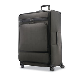 Hartmann Herringbone Deluxe Extended Journey Expandable Spinner ( Black Herringbone , One Size ) Black Herringbone One Size U2