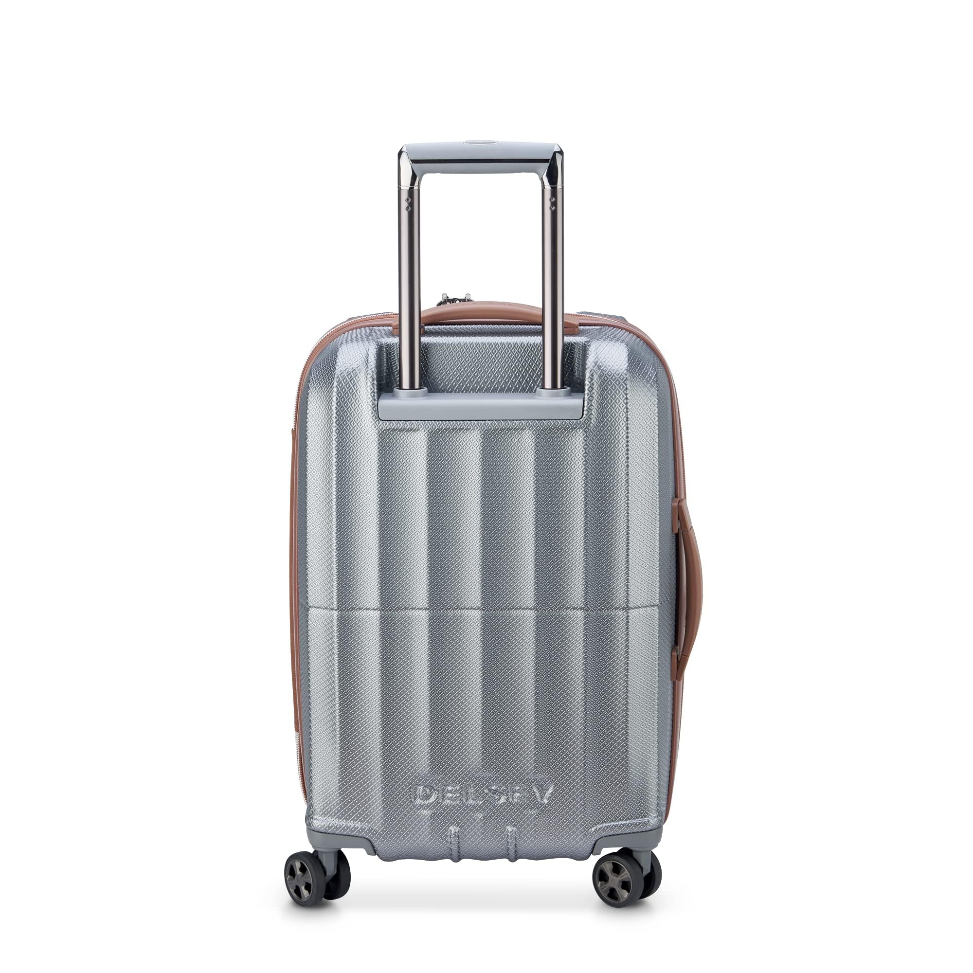 Delsey Paris Carrousel 28" Expandable Carry-On Spinner ( Platinum , 3-Piece Set (21/24/28) ) Platinum 3 Piece Set 21 24 28 U1