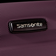 Samsonite Omni Pc Hardside Expandable Luggage with Spinner Wheels Purple Checked Medium 24 Inch U11