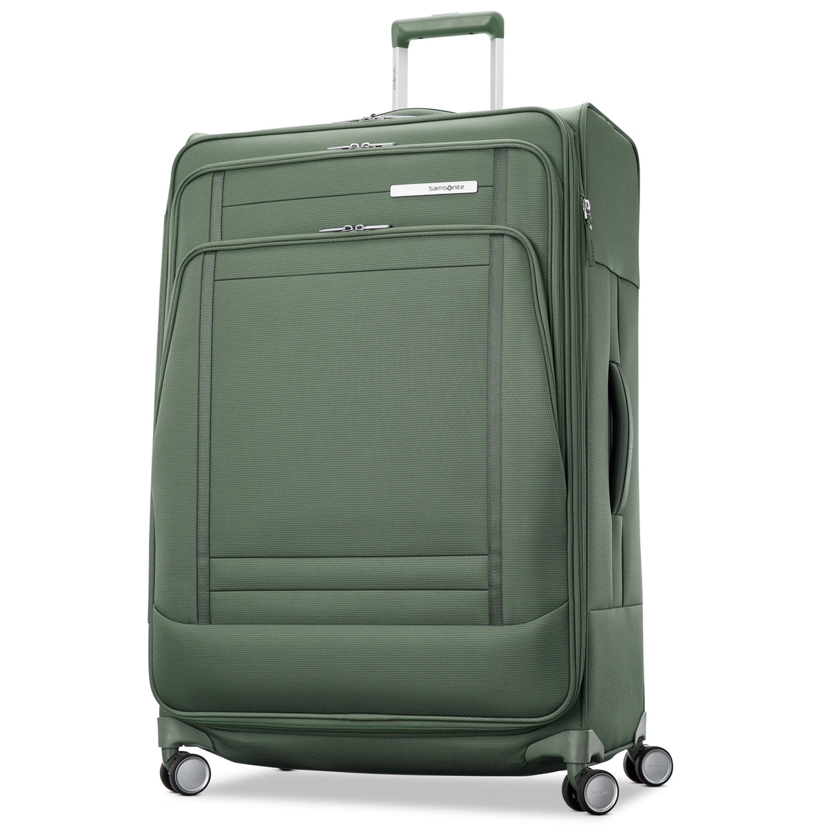 Samsonite UpLIFT Lightweight Softside Expandable Luggage ( Jade Green , Large Checked ) Jade Green Large Checked U1