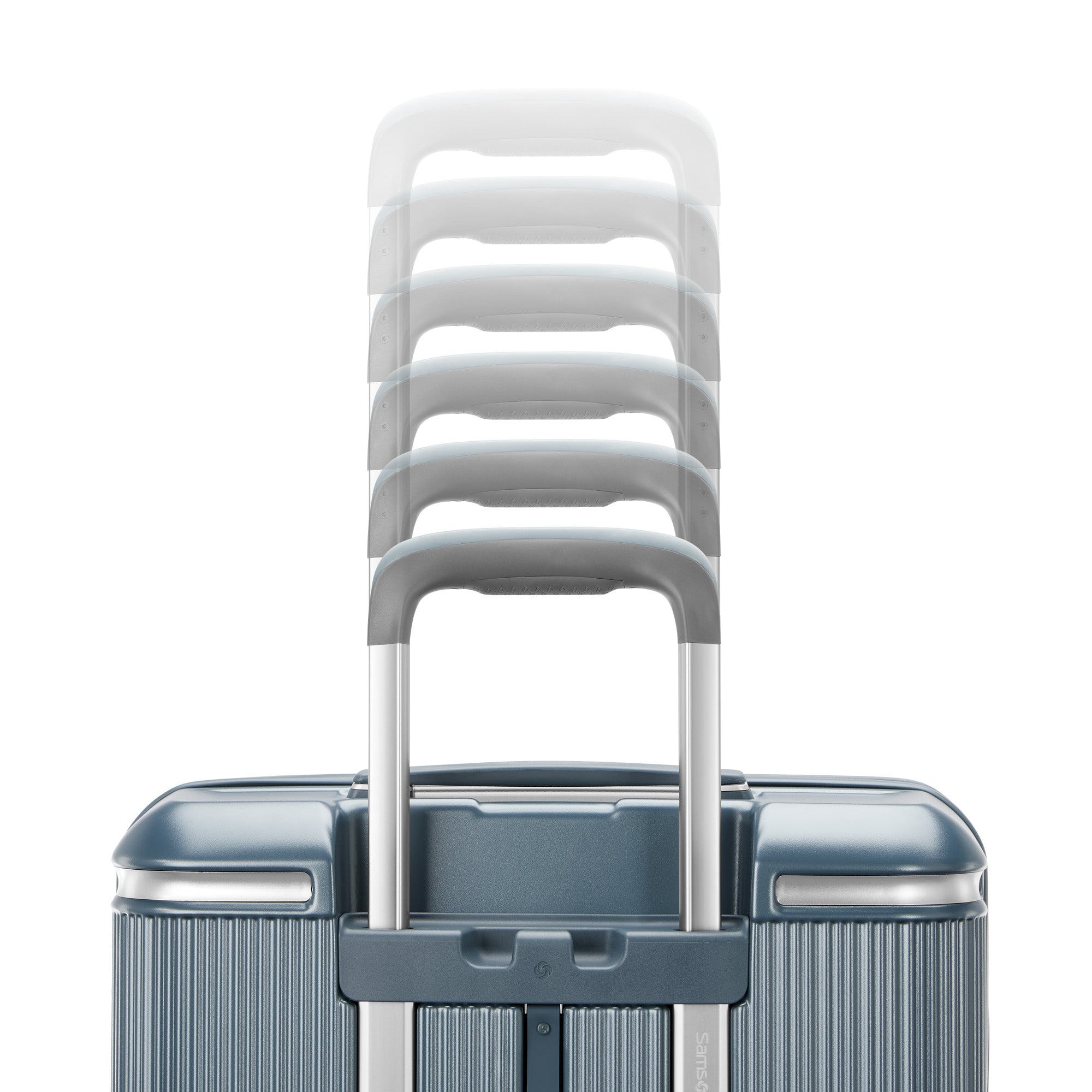 Samsonite Silhouette 18 Hardside Carry-On Expandable Spinner ( Metallic Silver , One Size ) Metallic Silver One Size U2